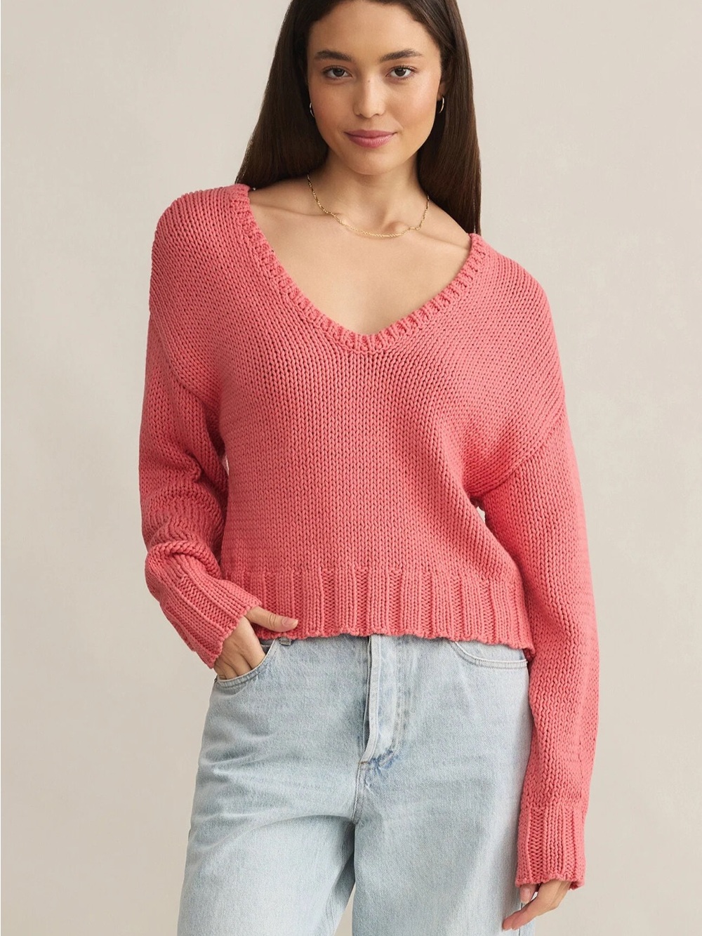 VIDA SWEATER (SUNSET PINK) - Z SUPPLY